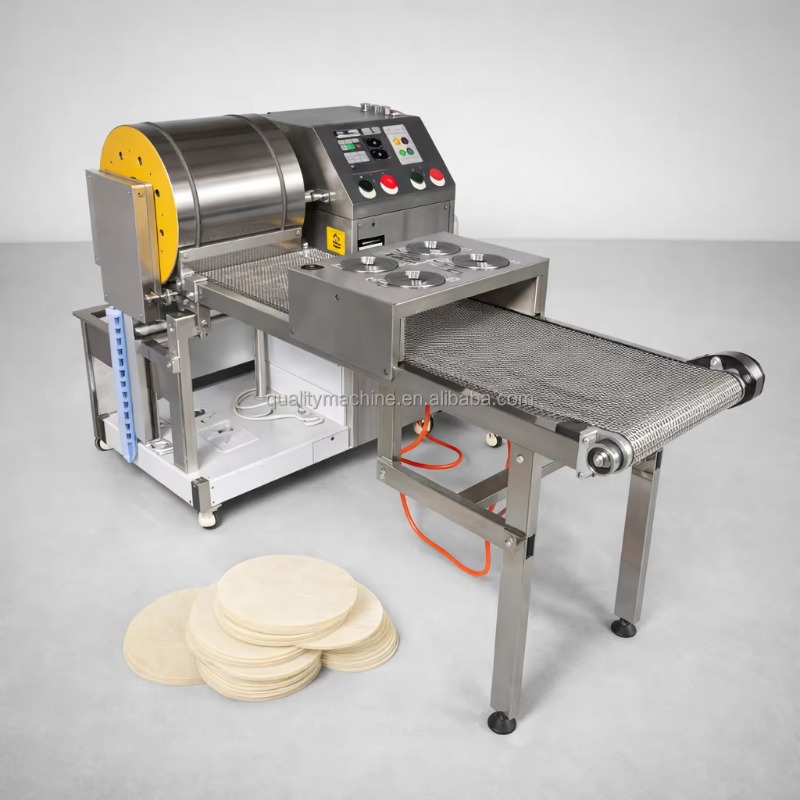 Spring Roll Wrapper - Mesin Pembuat Kulit Tortilla Otomatis, Mesin