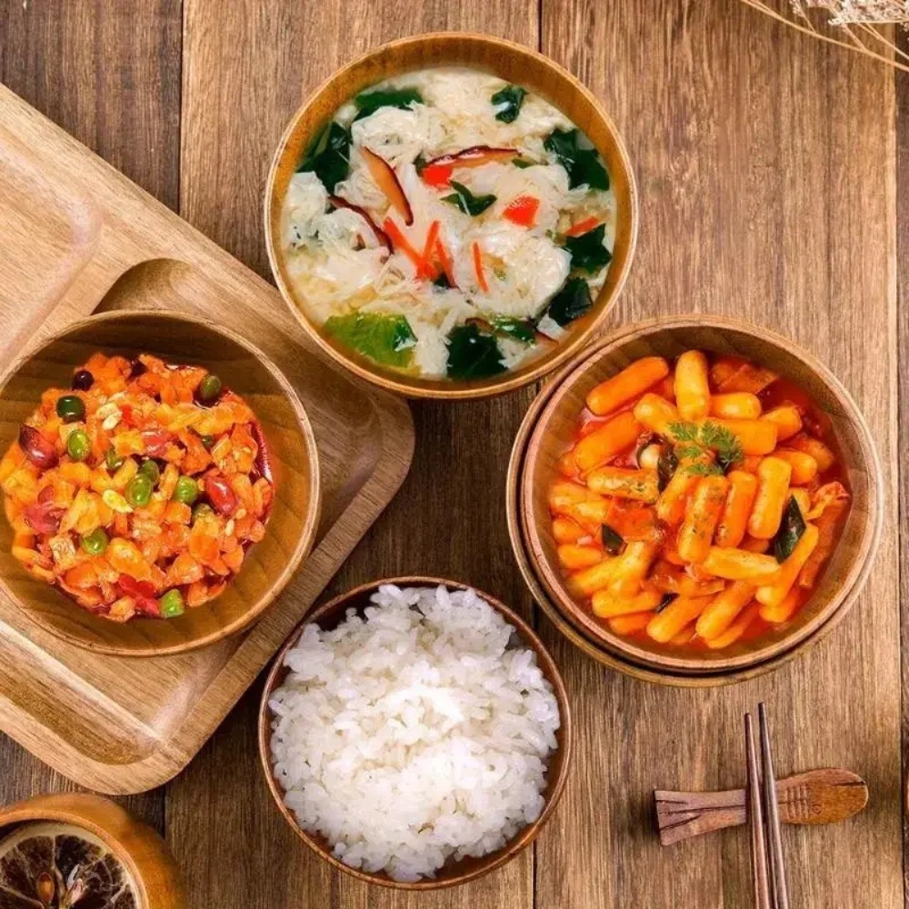 230Ml Peralatan Makan Kayu Juj - Dim Sum Basket ulasan dan harga