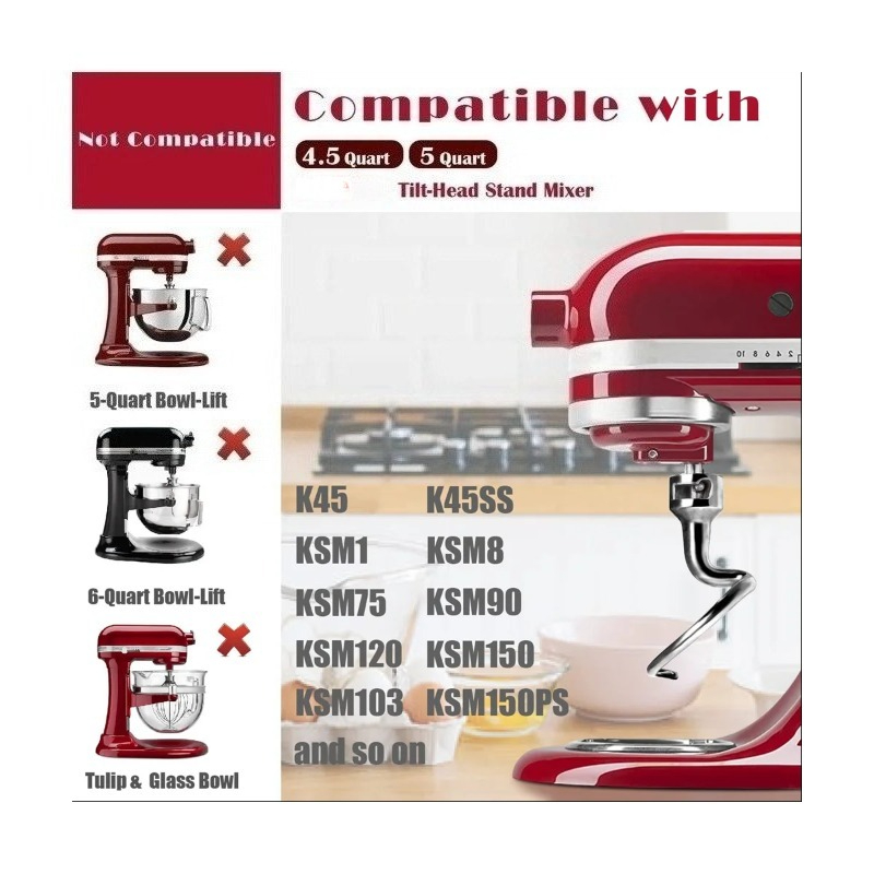 Pengganti Pengaduk Spiral Stai - Kitchenaid Mixer Hand Mixer ulasan dan harga