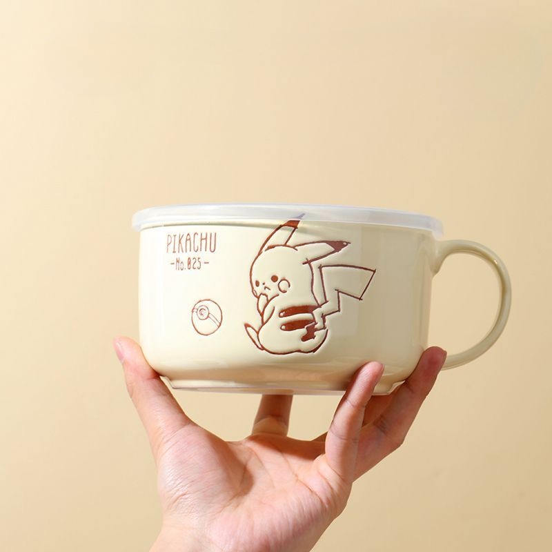 Mangkuk Keramik Lucu Pikachu W - Dim Sum Basket ulasan dan harga