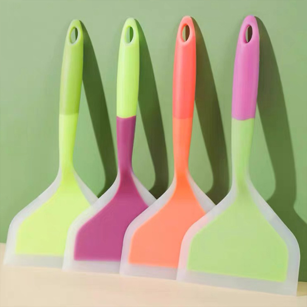 Spatula Silikon Penggiling Pan - Okonomiyaki Spatula ulasan dan harga
