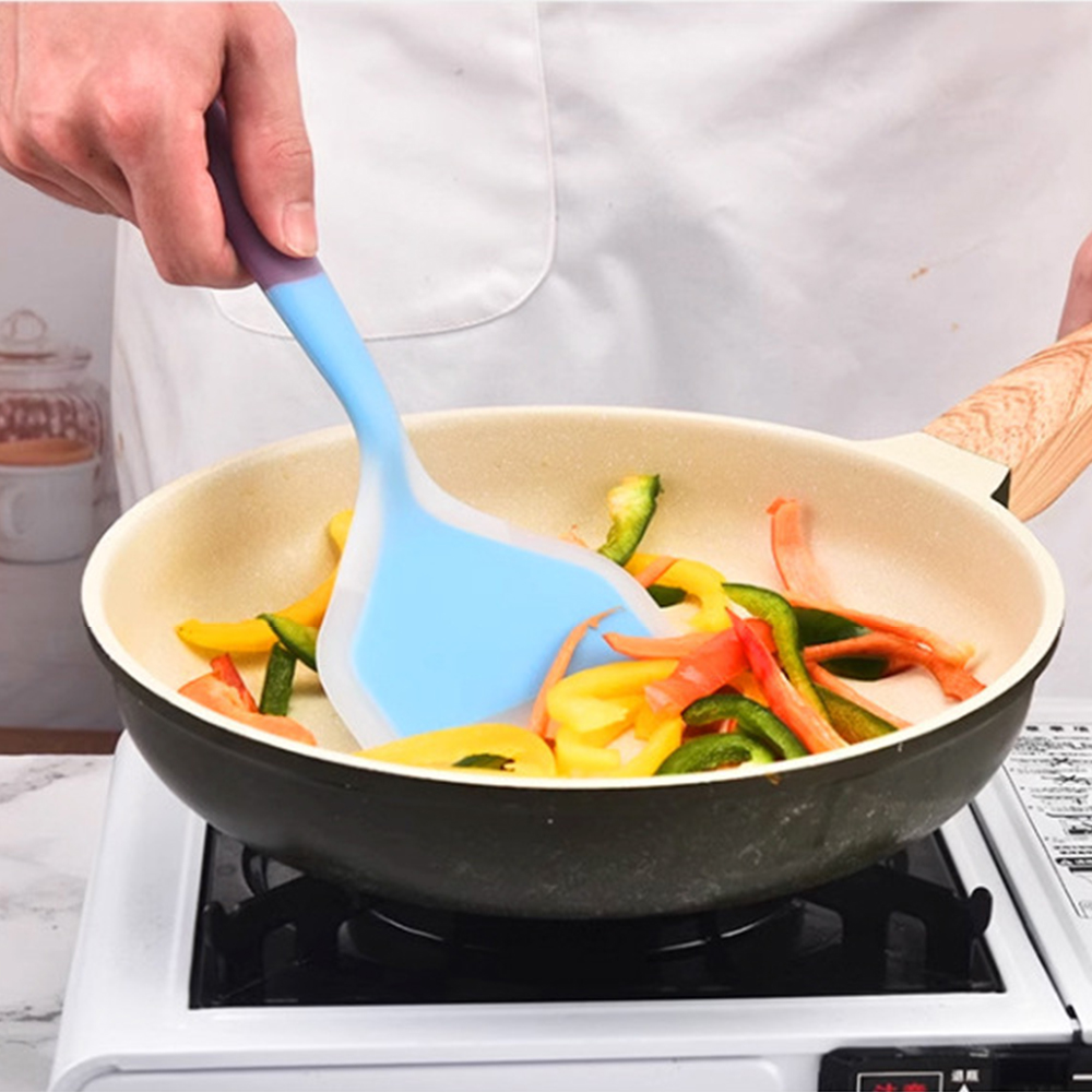 Spatula Silikon Penggiling Pan - Okonomiyaki Spatula ulasan dan harga